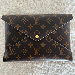Louis Vuitton Large Kirigami Pochette Clutch with Crossbody Insert